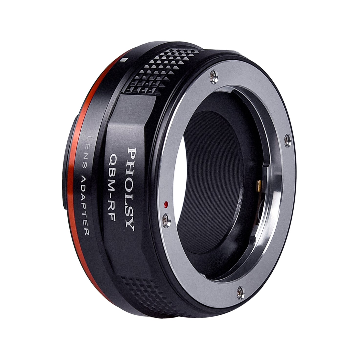 PHOLSY Lens Mount Adapter Manual Focus Compatible with Rollei QBM Mount Lens to Canon RF Mount Camera Body