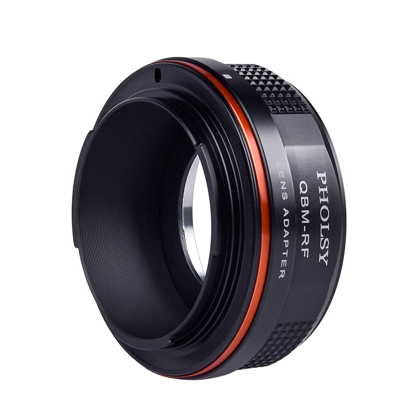 PHOLSY Lens Mount Adapter Manual Focus Compatible with Rollei QBM Mount Lens to Canon RF Mount Camera Body