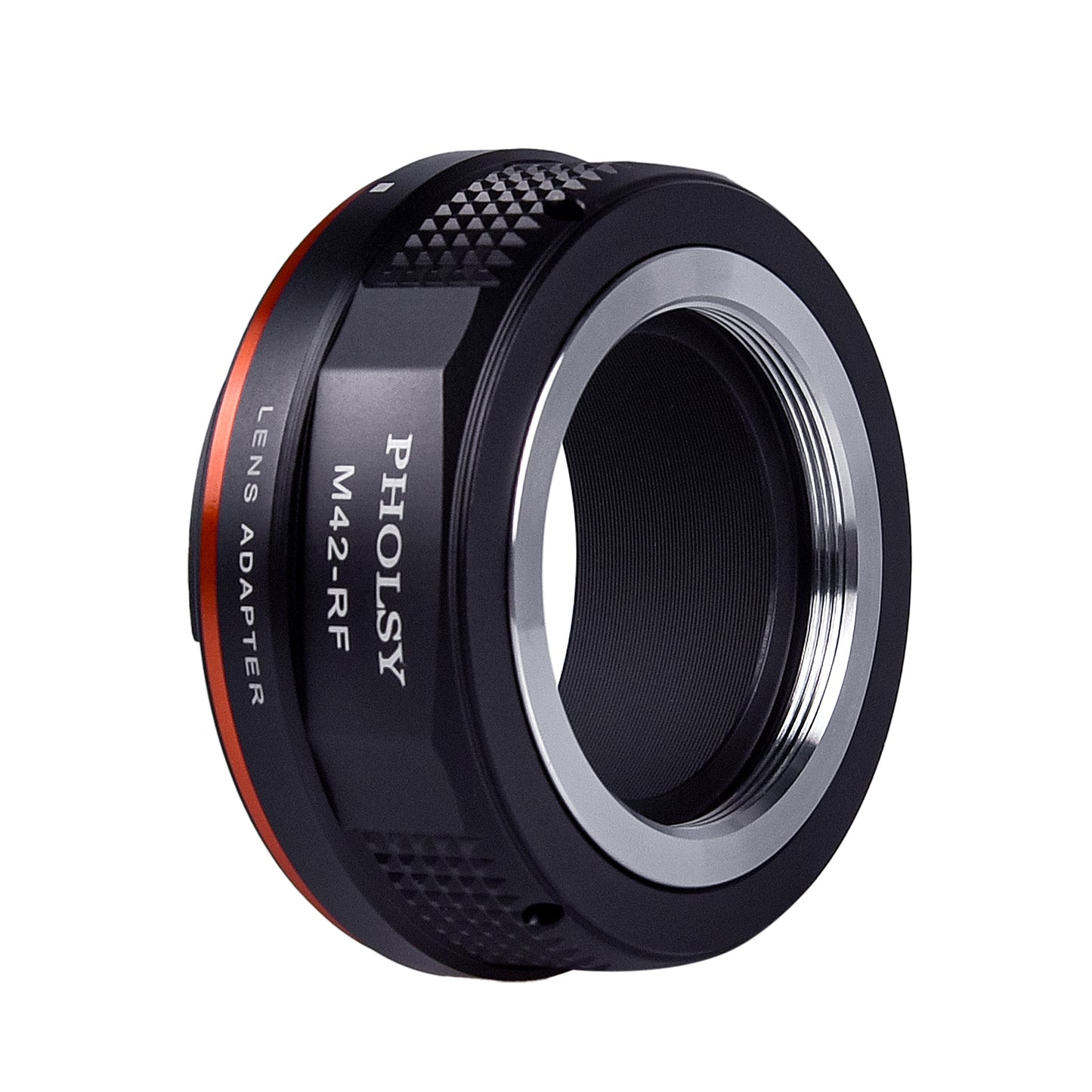 PHOLSY Lens Mount Adapter Manual Focus Compatible with M42 42mm Mount Lens to Canon RF Mount Camera Body