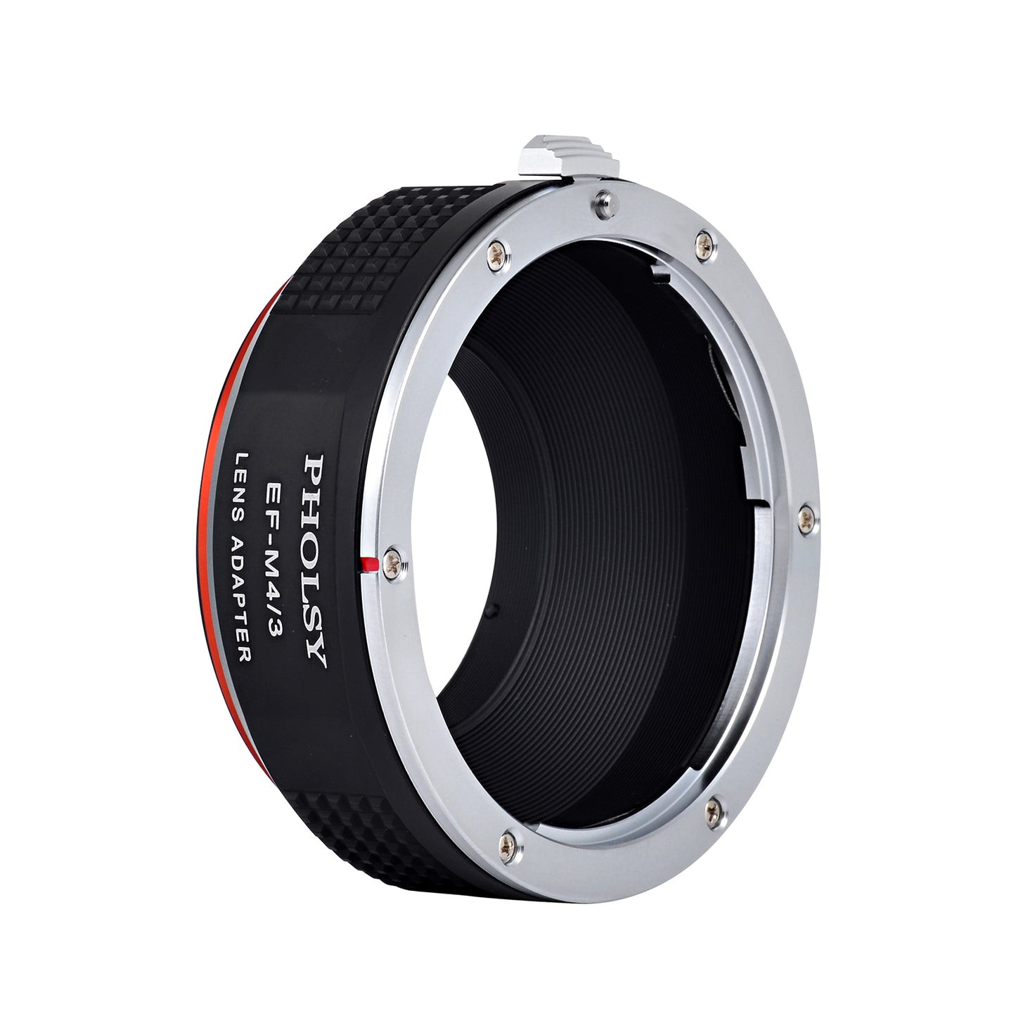 PHOLSY Lens Mount Adapter Manual Focus Compatible with Canon EF (EF-S) Mount Lens to Micro Four Thirds (M4/3 Micro 4/3) Mount Camera Body
