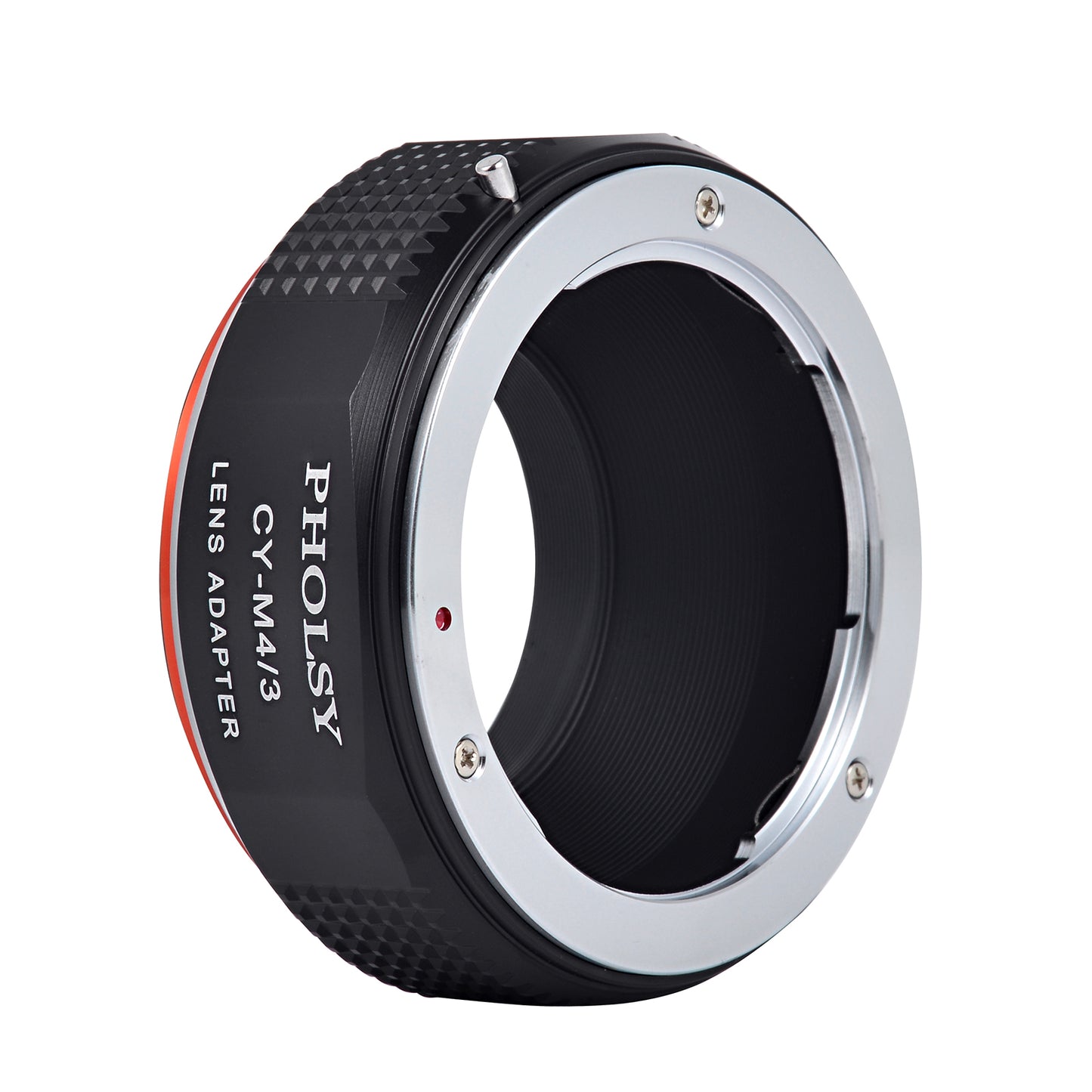 PHOLSY Lens Mount Adapter Manual Focus Compatible with Yashica Contax CY Mount Lens to Micro Four Thirds (M4/3 Micro 4/3) Mount Camera Body