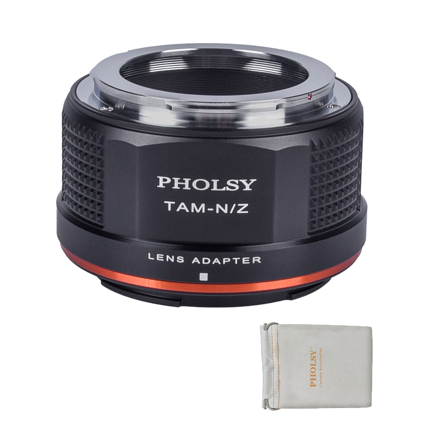PHOLSY Lens Mount Adapter Manual Focus Compatible with Tamron ADAPTALL-2 Mount Lens to Nikon Z Mount Camera Body