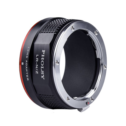 PHOLSY Lens Mount Adapter Manual Focus Compatible with Leica R Mount Lens to Nikon Z Mount Camera Body