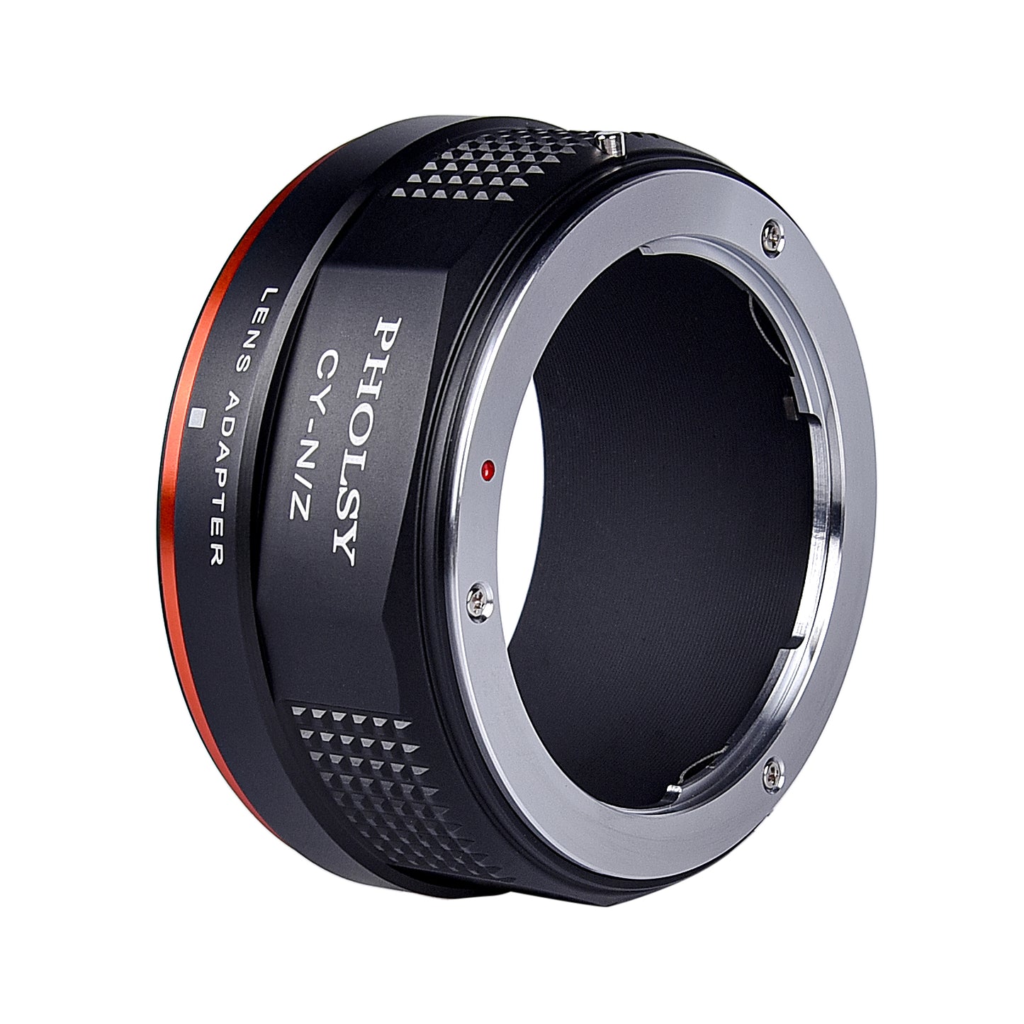 PHOLSY Lens Mount Adapter Manual Focus Compatible with Yashica Contax CY Mount Lens to Nikon Z Mount Camera Body