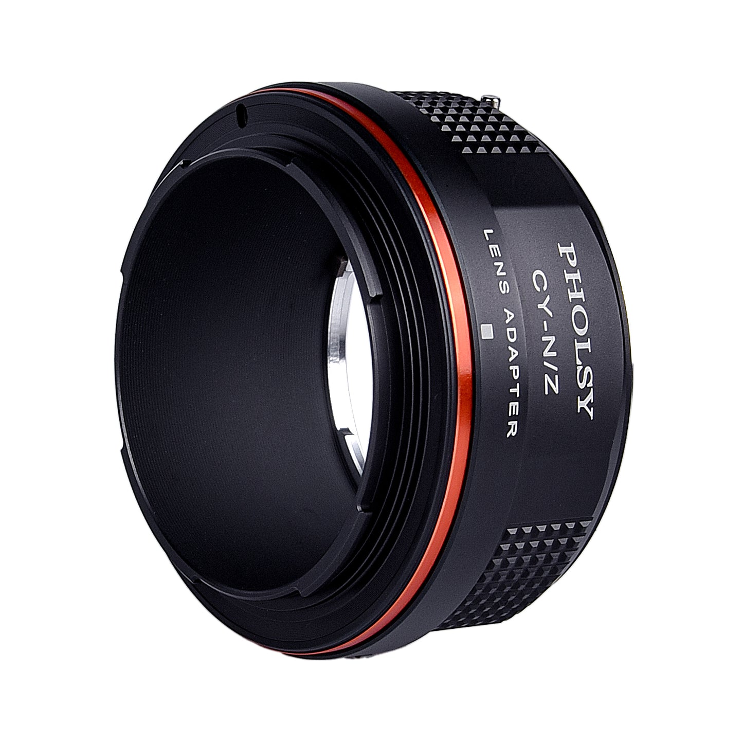PHOLSY Lens Mount Adapter Manual Focus Compatible with Yashica Contax CY Mount Lens to Nikon Z Mount Camera Body