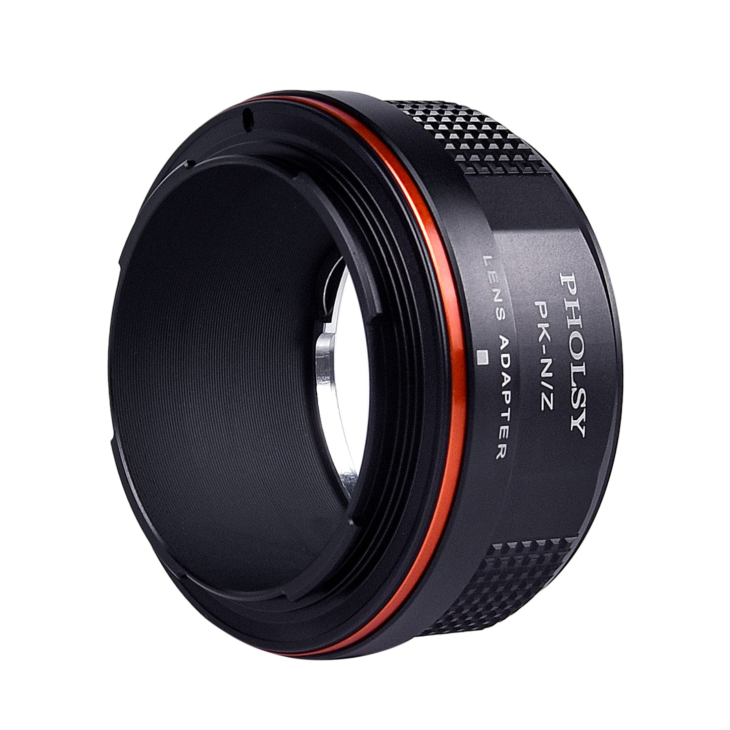 PHOLSY Lens Mount Adapter Manual Focus Compatible with Pentax K Mount Lens to Nikon Z Mount Camera Body