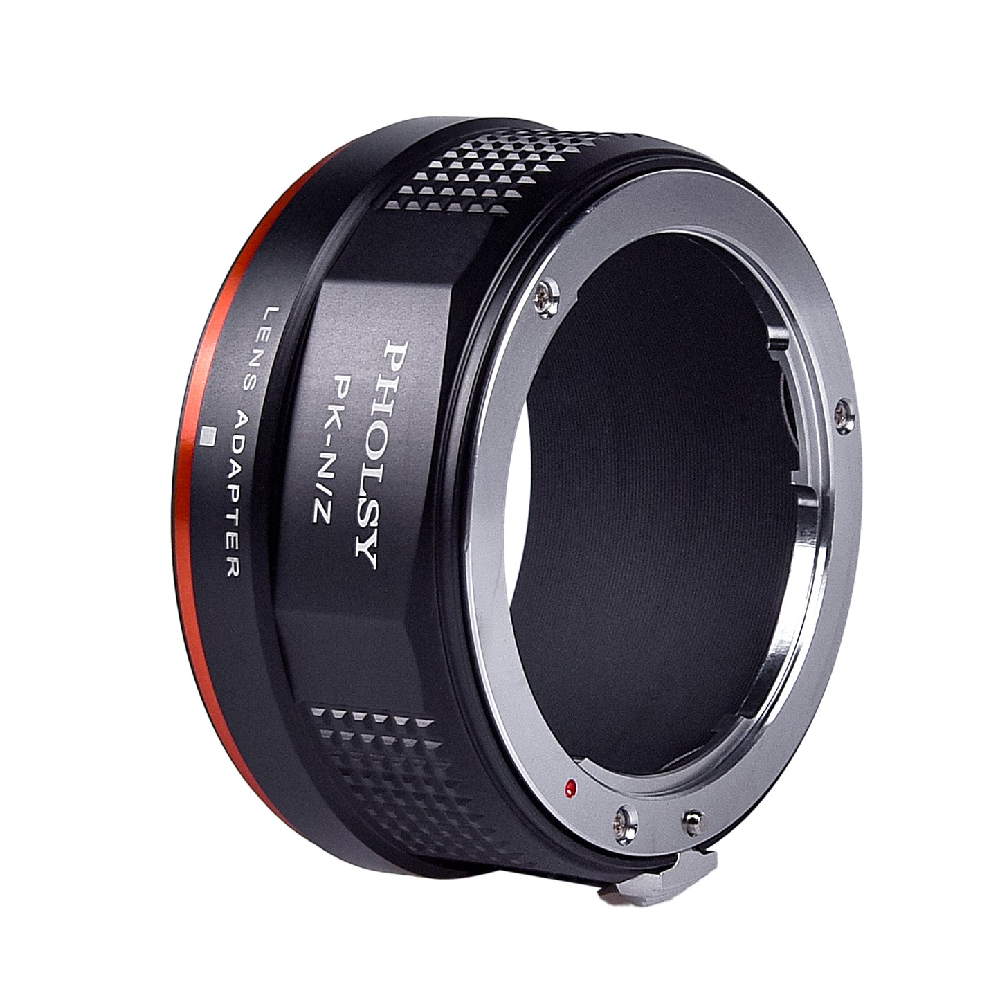 PHOLSY Lens Mount Adapter Manual Focus Compatible with Pentax K Mount Lens to Nikon Z Mount Camera Body