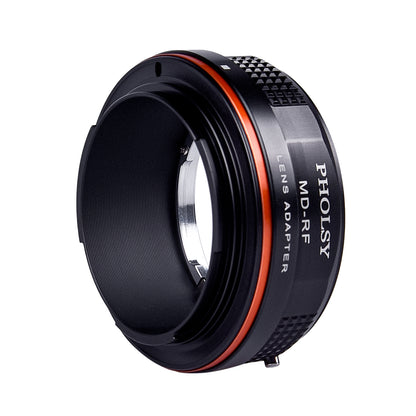 PHOLSY Lens Mount Adapter Manual Focus Compatible with Minolta MD MC Mount Lens to Canon RF Mount Camera Body