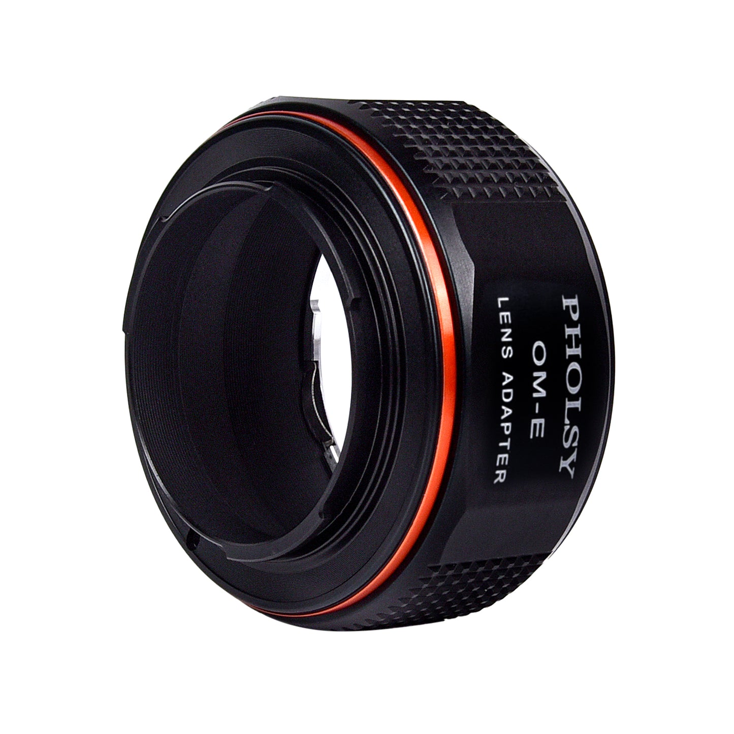 PHOLSY Lens Mount Adapter Manual Focus Compatible with Olympus OM Mount Lens to Sony E (NEX) Mount Camera Body