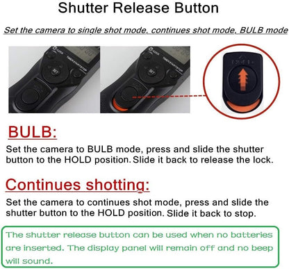 C8 Timer Remote Control Cable with Intervalometer Compatible with EOS R5, 6D II, 1DX II, 1DX III, 1DS III, 1DS II, 1D C, 1D IV, 1D III, 5D II, 5D III, 5D IV, 5DS, 6D, 7D II, 50D, 40D, 30D, 10D