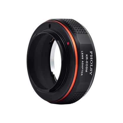 PHOLSY Lens Mount Adapter Manual Focus Compatible with Konica AR Mount Lens to Canon EOS M (EF-M) Mount Camera Body