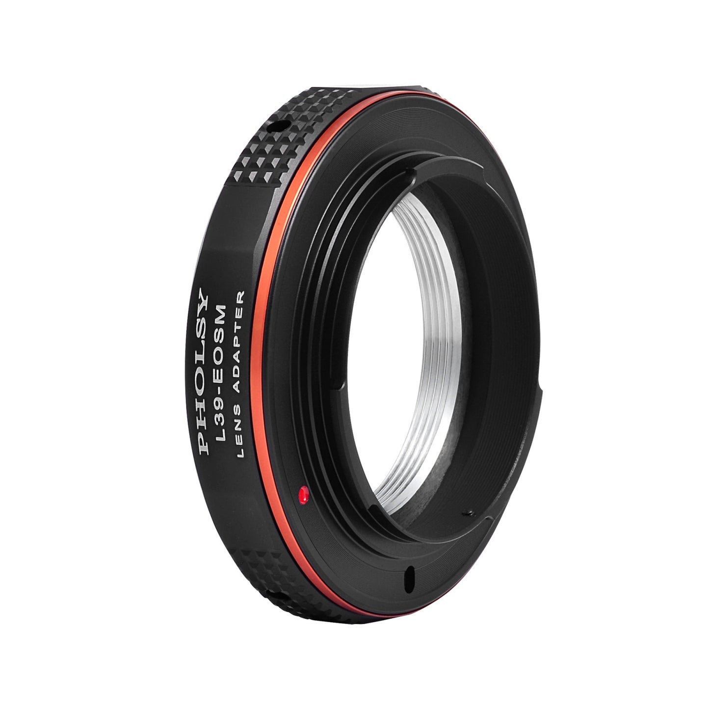 PHOLSY Lens Mount Adapter Manual Focus Compatible with Leica M39 LTM 39mm Mount Lens to Canon EOS M (EF-M) Mount Camera Body