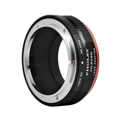 PHOLSY Lens Mount Adapter Manual Focus Compatible with Canon FD FL Mount Lens to Canon EOS M (EF-M) Mount Camera Body