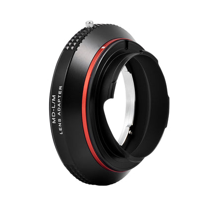 PHOLSY Lens Mount Adapter Manual Focus Compatible with Minolta MD MC Mount Lens to Leica M Mount Camera Body