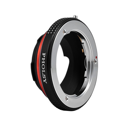 PHOLSY Lens Mount Adapter Manual Focus Compatible with Minolta MD MC Mount Lens to Leica M Mount Camera Body