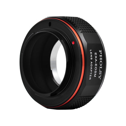 PHOLSY Lens Mount Adapter Manual Focus Compatible with Exakta Mount Lens to Canon EOS M (EF-M) Mount Camera Body