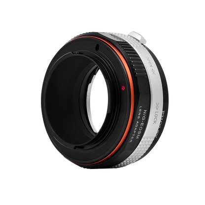 PHOLSY Lens Mount Adapter Manual Focus Compatible with Nikon F (G) Mount Lens to Canon EOS M (EF-M) Mount Camera Body