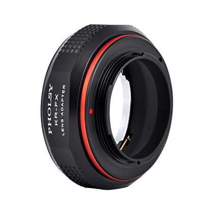 PHOLSY Lens Mount Adapter Manual Focus Compatible with Konica AR Mount Lens to Fuji X Mount Camera Body