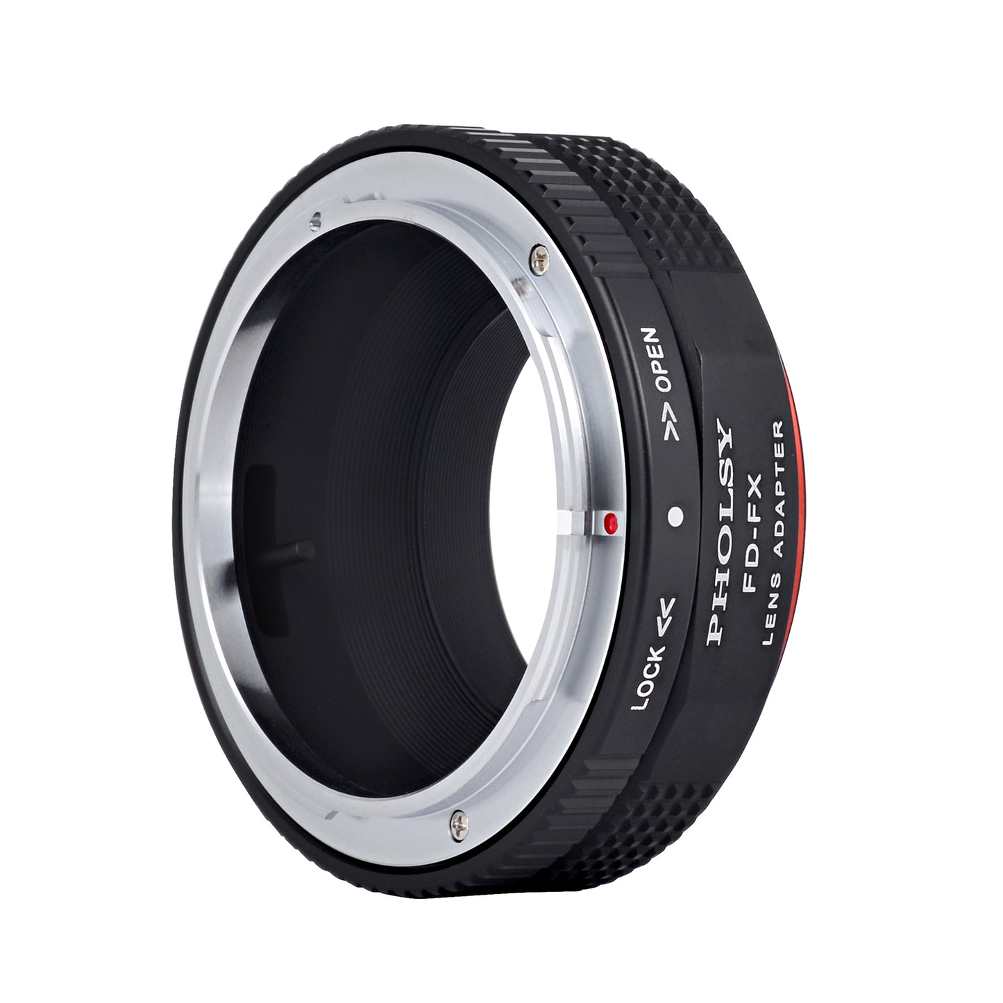 PHOLSY Lens Mount Adapter Manual Focus Compatible with Canon FD FL Mount Lens to Fuji X Mount Camera Body