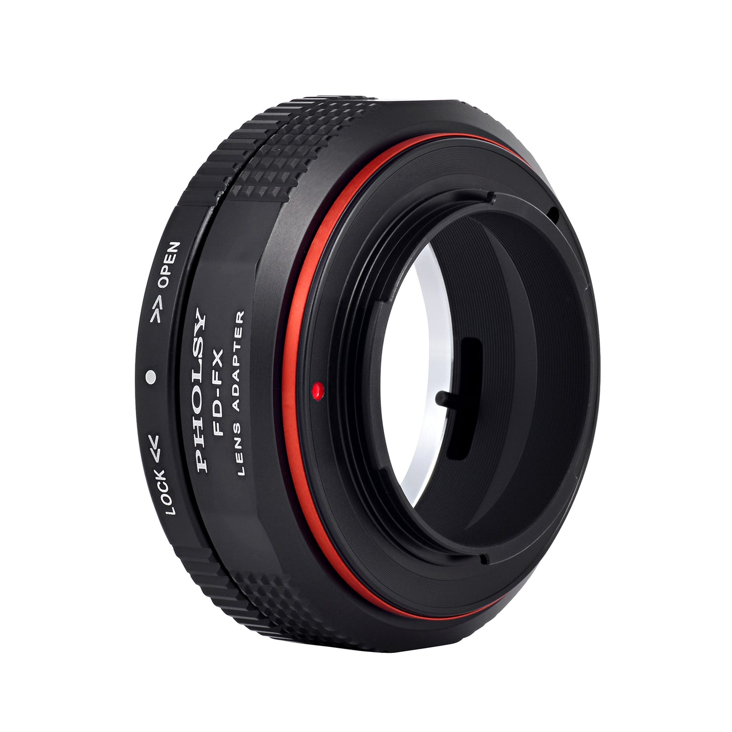 PHOLSY Lens Mount Adapter Manual Focus Compatible with Canon FD FL Mount Lens to Fuji X Mount Camera Body