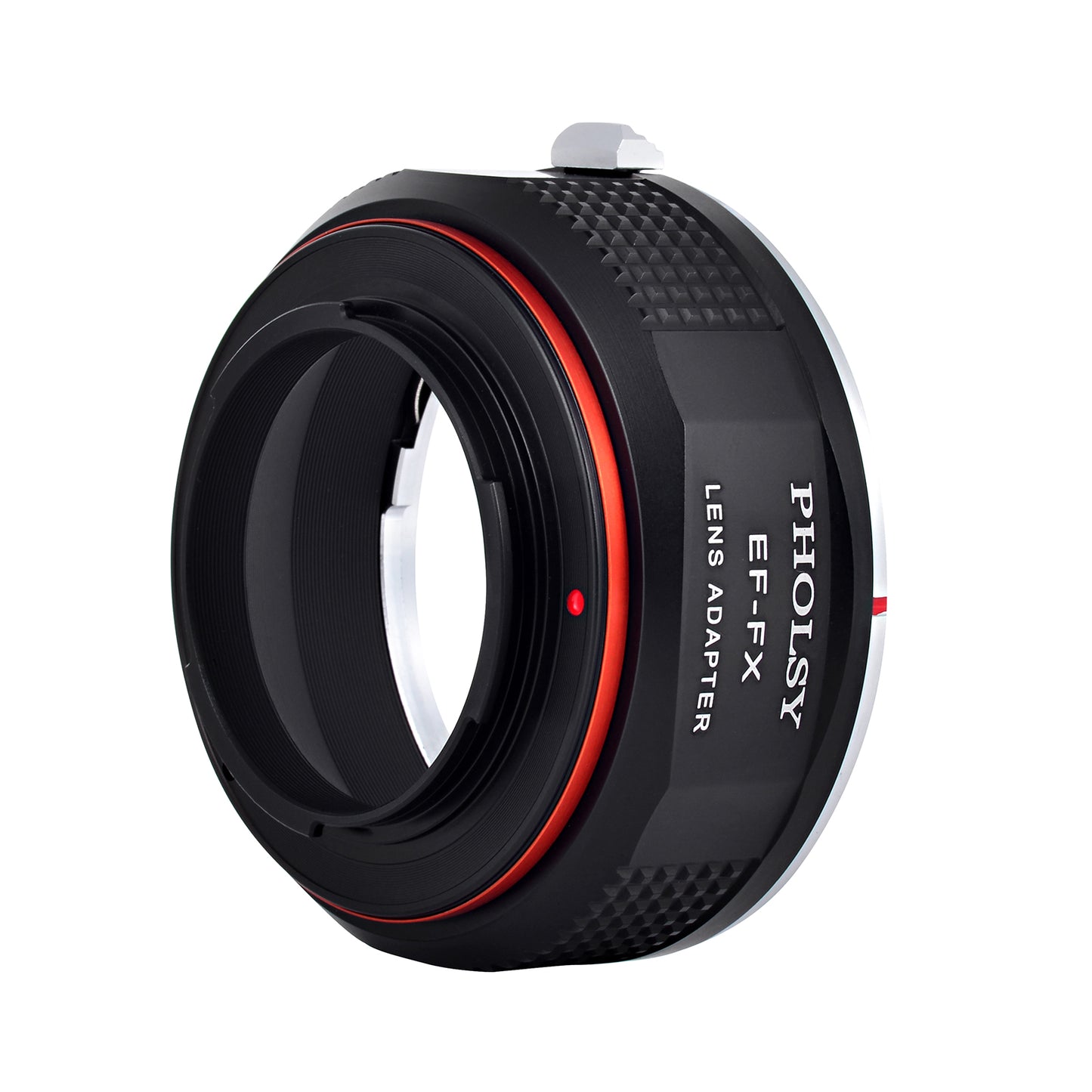 PHOLSY Lens Mount Adapter Manual Focus Compatible with Canon EF (EF-S) Mount Lens to Fuji X Mount Camera Body