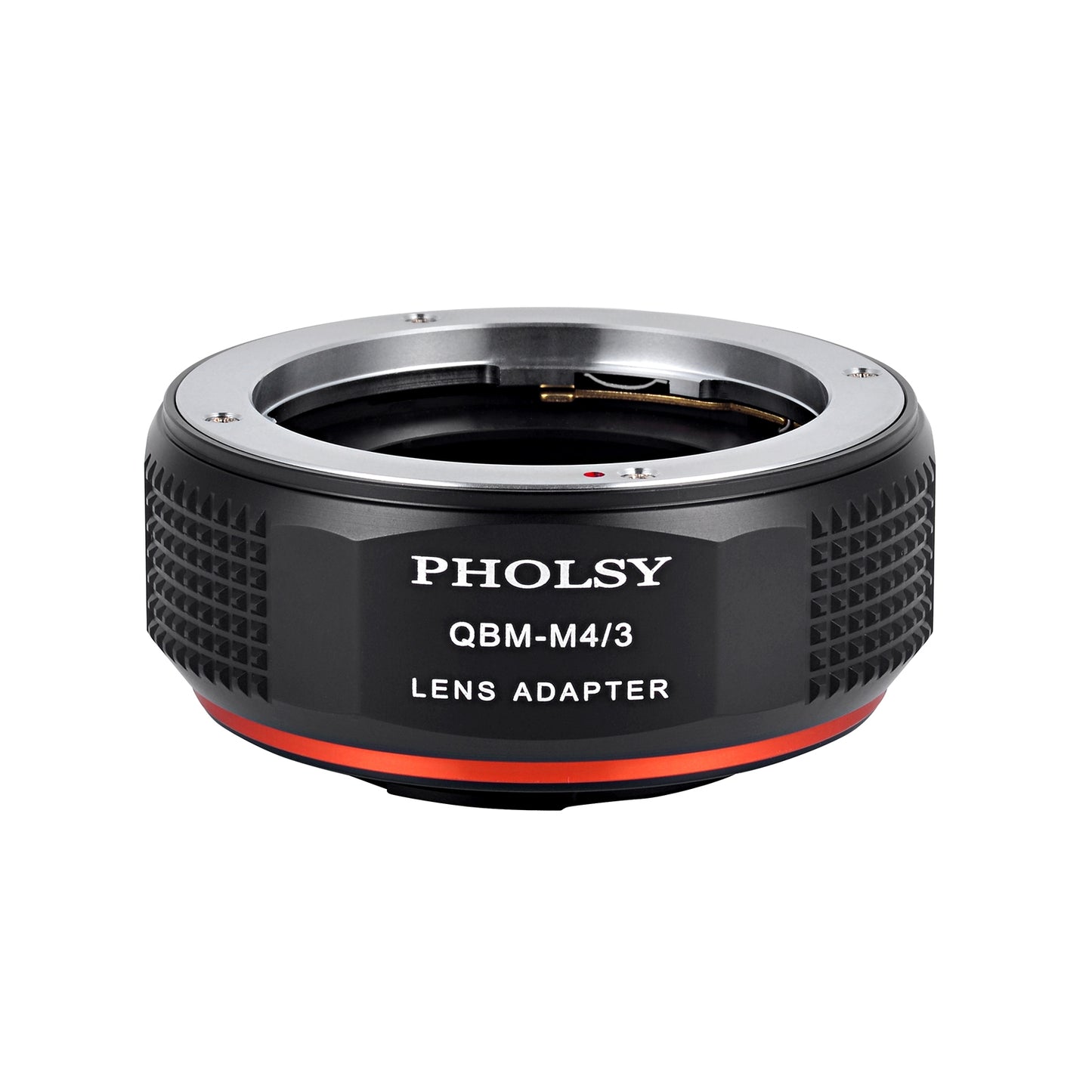 PHOLSY Lens Mount Adapter Manual Focus Compatible with Rollei QBM Mount Lens to Micro Four Thirds (M4/3 Micro 4/3) Mount Camera Body