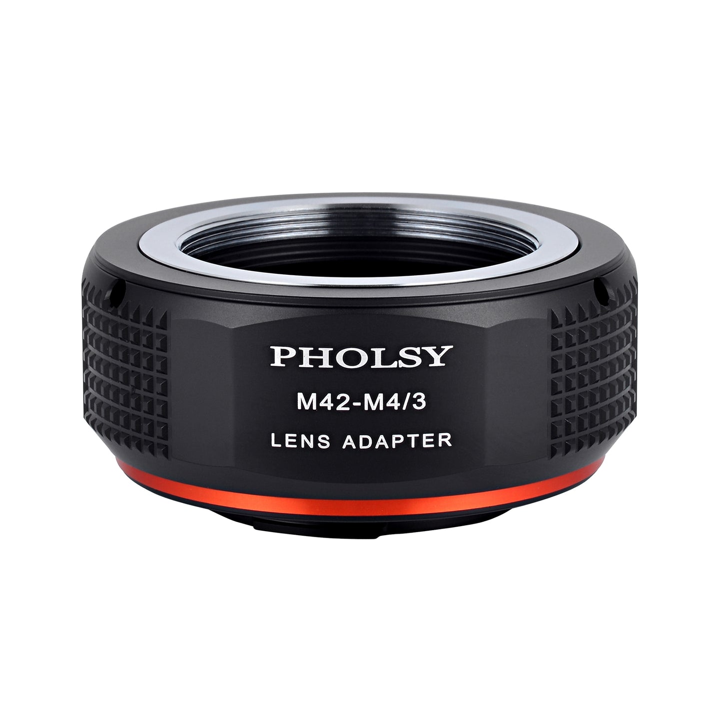 PHOLSY Lens Mount Adapter Manual Focus Compatible with M42 42mm Mount Lens to Micro Four Thirds (M4/3 Micro 4/3) Mount Camera Body