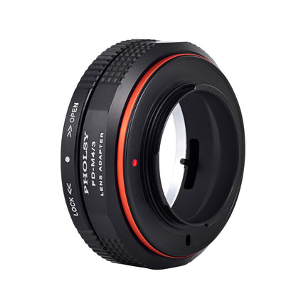 PHOLSY Lens Mount Adapter Manual Focus Compatible with Canon FD FL Mount Lens to Micro Four Thirds (M4/3 Micro 4/3) Mount Camera Body