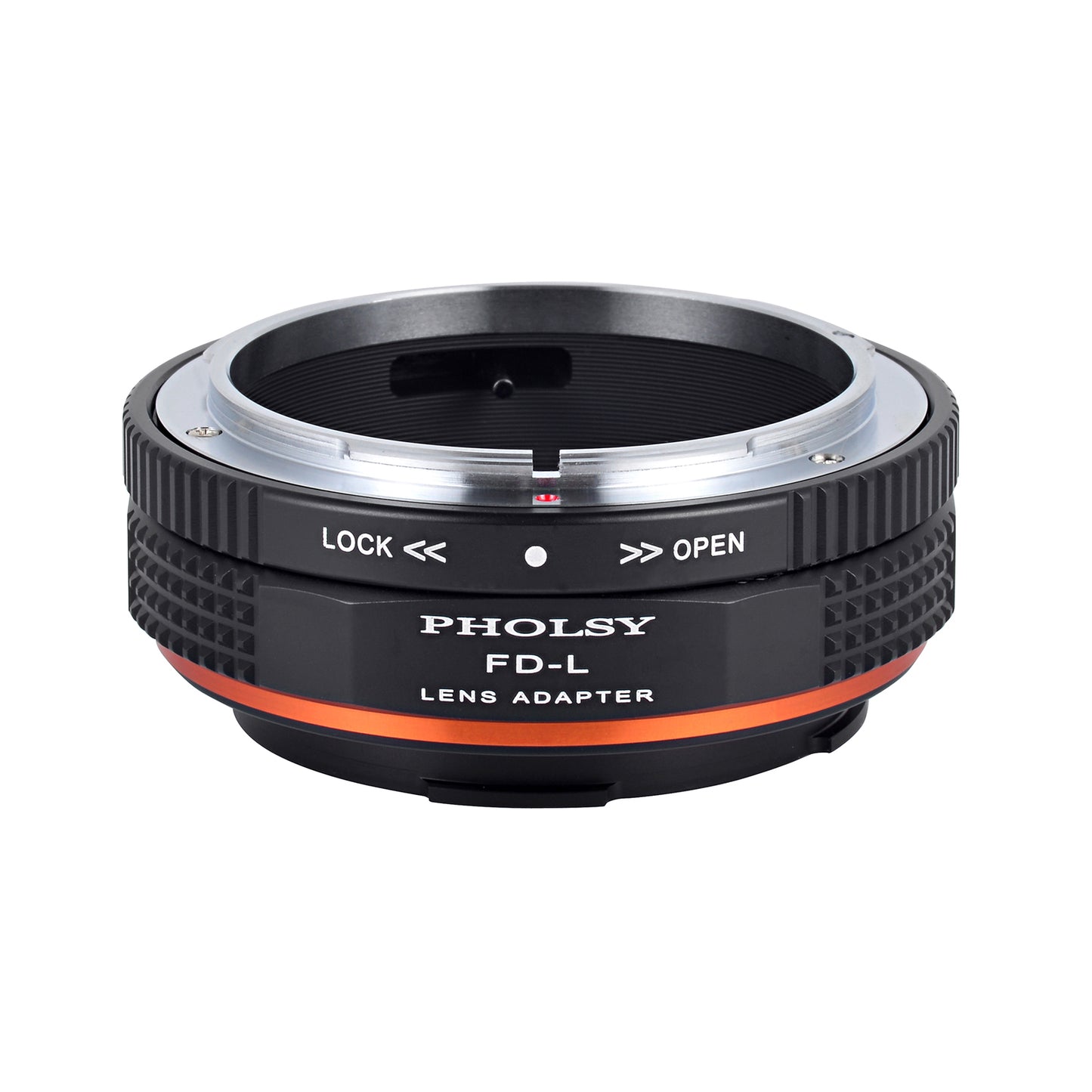 PHOLSY Lens Mount Adapter Manual Focus Compatible with Canon FD FL Mount Lens to Leica L Mount Camera Body