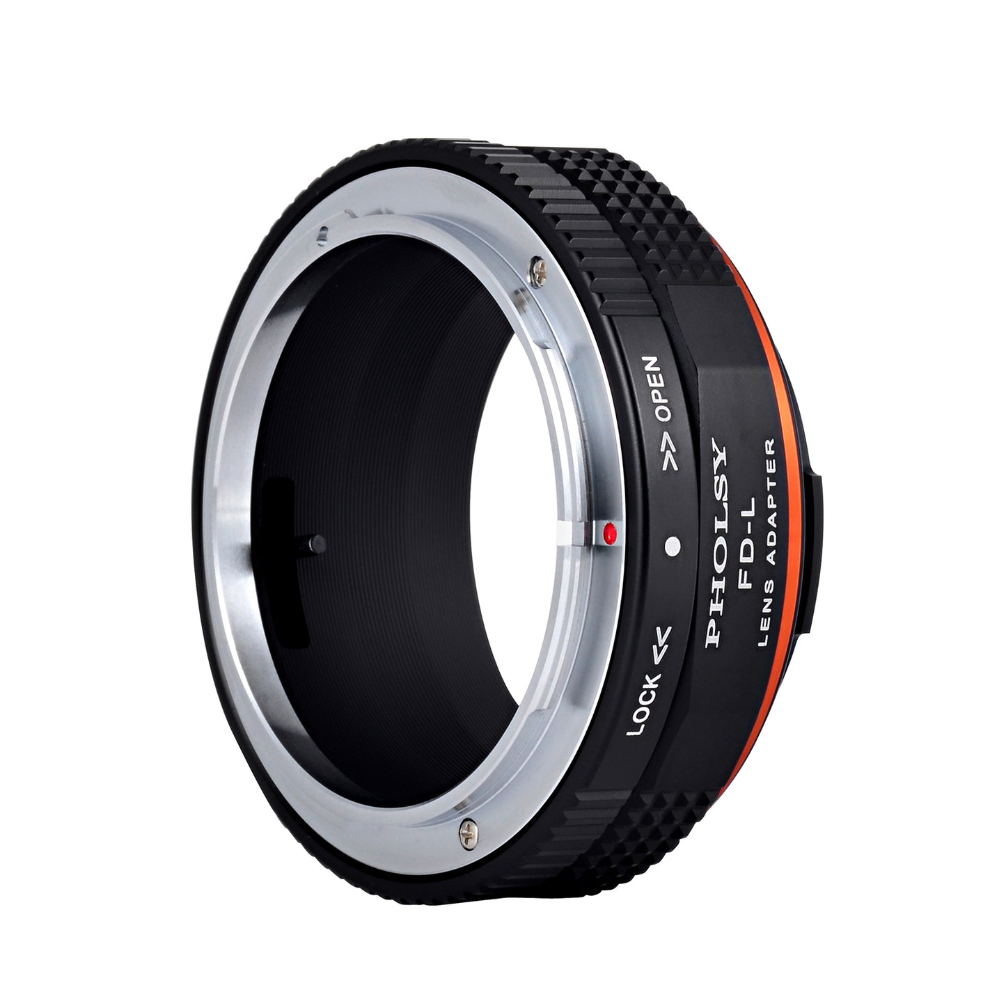 PHOLSY Lens Mount Adapter Manual Focus Compatible with Canon FD FL Mount Lens to Leica L Mount Camera Body