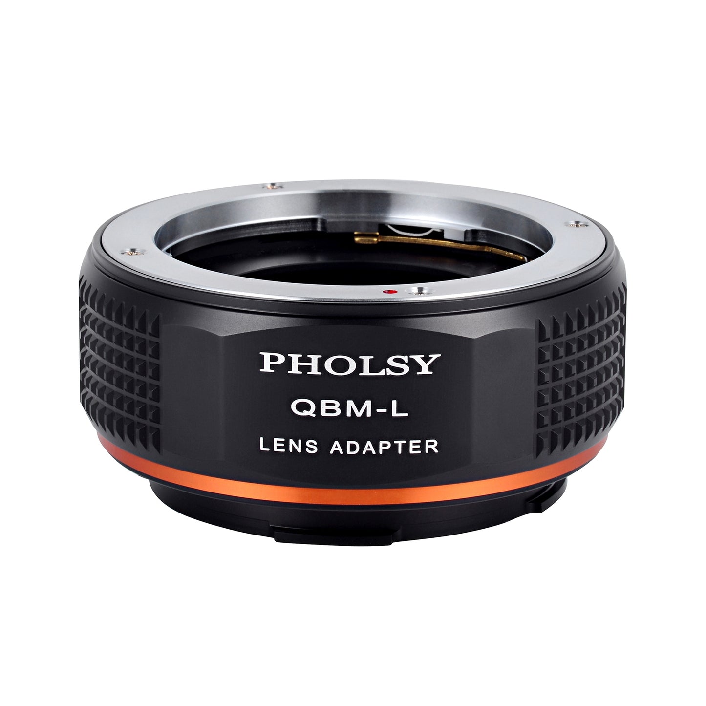 PHOLSY Lens Mount Adapter Manual Focus Compatible with Rollei QBM Mount Lens to Leica L Mount Camera Body