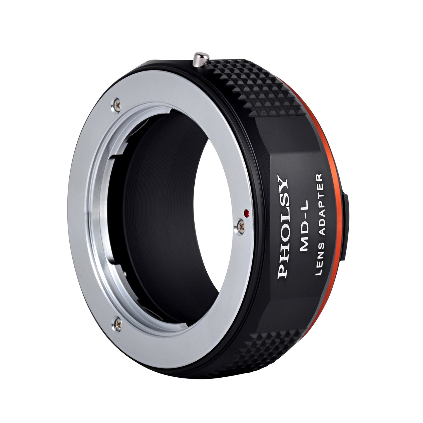 PHOLSY Lens Mount Adapter Manual Focus Compatible with Minolta MD MC Mount Lens to Leica L Mount Camera Body