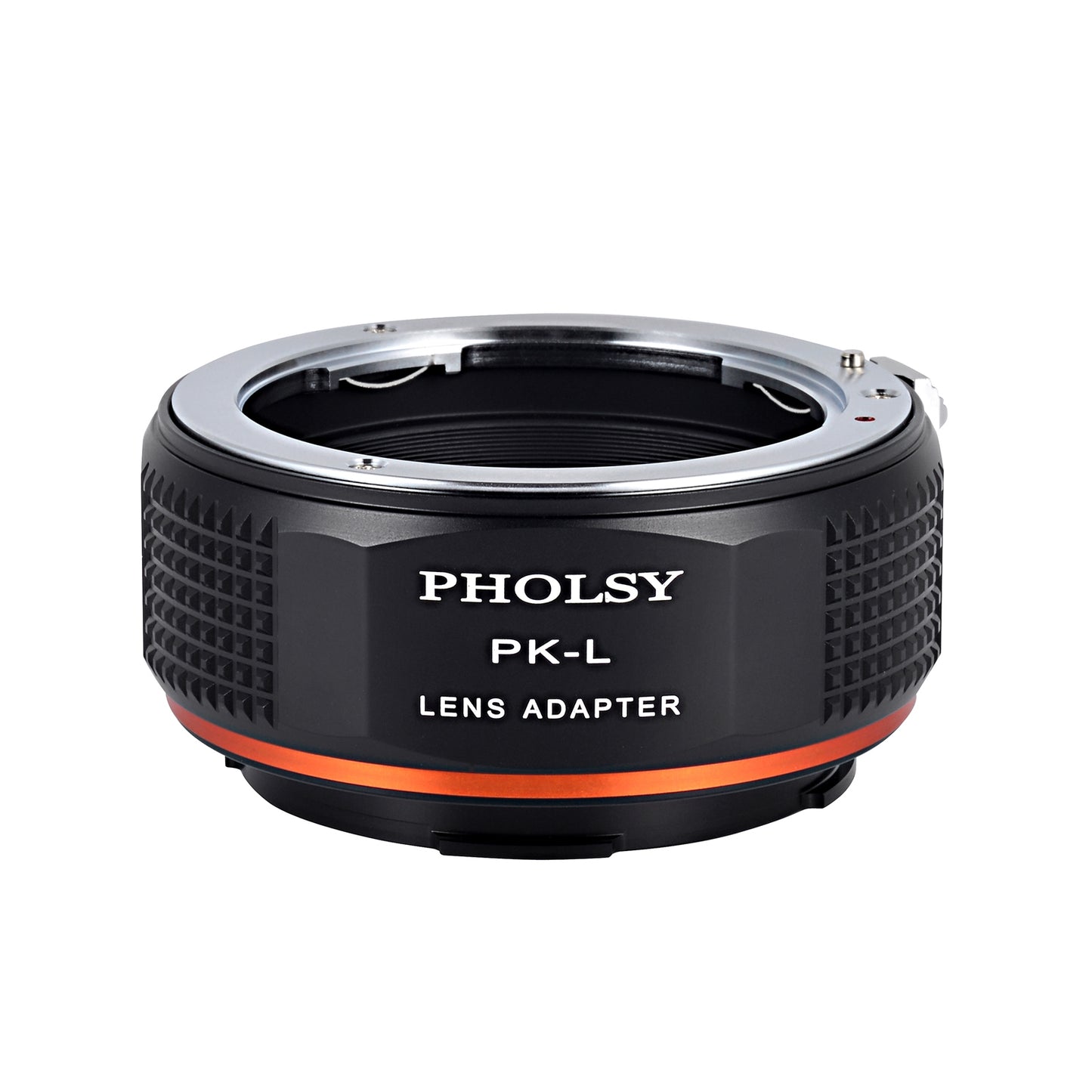 PHOLSY Lens Mount Adapter Manual Focus Compatible with Pentax K Mount Lens to Leica L Mount Camera Body