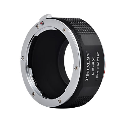 PHOLSY Lens Mount Adapter Manual Focus Compatible with Leica R Mount Lens to Fuji X Mount Camera Body