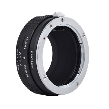 PHOLSY Lens Mount Adapter Manual Focus Compatible with Sony A (Minolta AF) Mount Lens to Fuji X Mount Camera Body