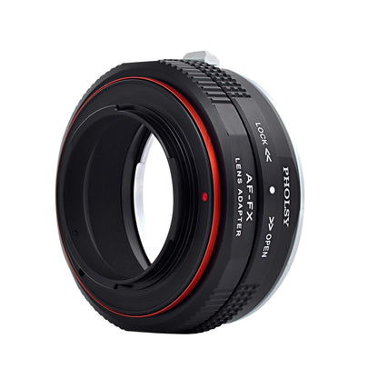 PHOLSY Lens Mount Adapter Manual Focus Compatible with Sony A (Minolta AF) Mount Lens to Fuji X Mount Camera Body