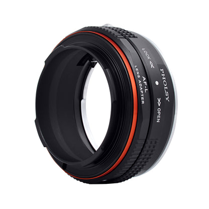 PHOLSY Lens Mount Adapter Manual Focus Compatible with Sony A (Minolta AF) Mount Lens to Leica L Mount Camera Body