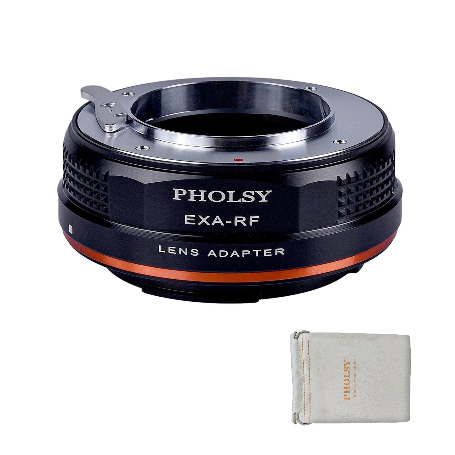 PHOLSY Lens Mount Adapter Manual Focus Compatible with Exakta Mount Lens to Canon RF Mount Camera Body