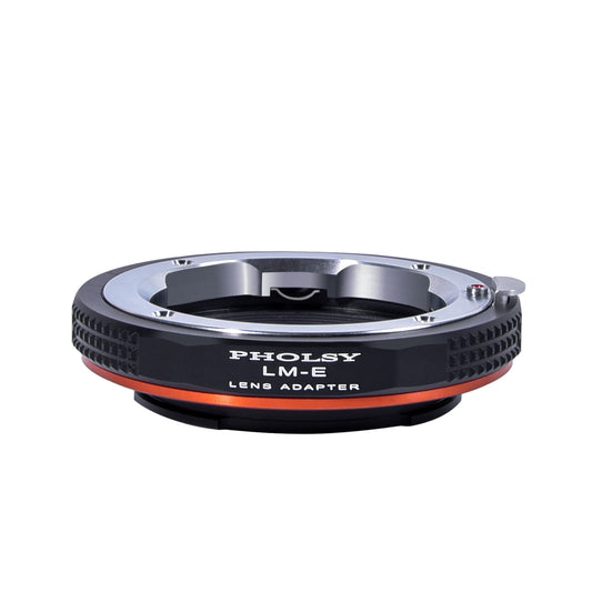 PHOLSY Lens Mount Adapter Manual Focus Compatible with Leica M Mount Lens to Sony E (NEX) Mount Camera Body