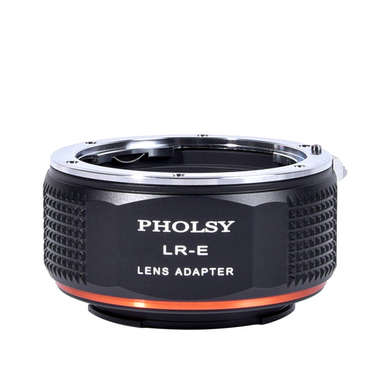 PHOLSY Lens Mount Adapter Manual Focus Compatible with Leica R Mount Lens to Sony E (NEX) Mount Camera Body