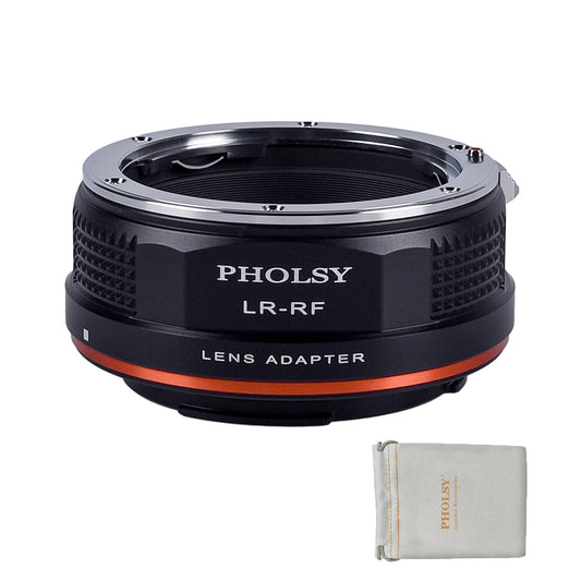 PHOLSY Lens Mount Adapter Manual Focus Compatible with Leica R Mount Lens to Canon RF Mount Camera Body