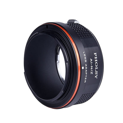 PHOLSY FTZ Lens Mount Adapter Manual Focus Compatible with Nikon F Mount Lens to Nikon Z Mount Camera Body