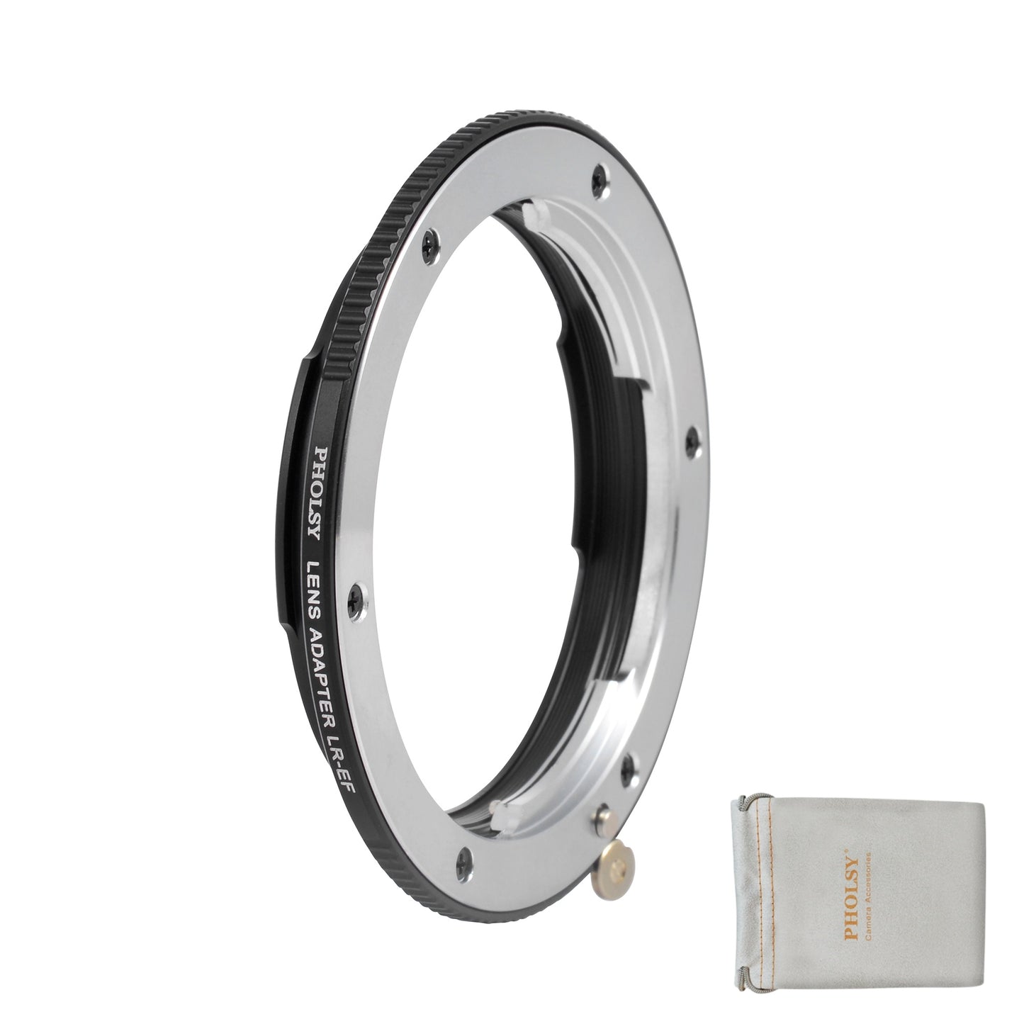 PHOLSY Lens Mount Adapter Manual Focus Compatible with Leica R Mount Lens to Canon EOS EF Mount Camera Body