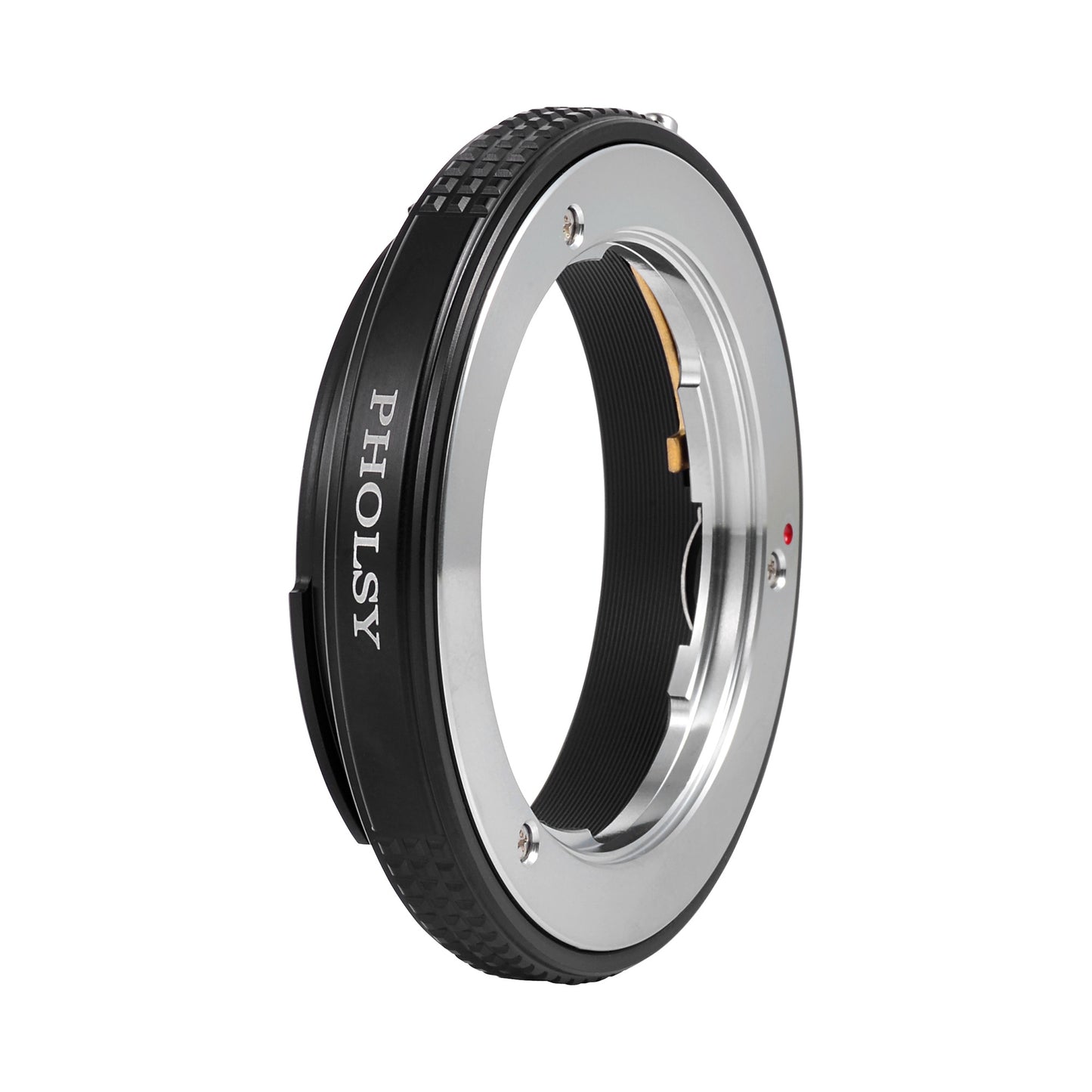 PHOLSY Lens Mount Adapter Manual Focus Only Macro Shots Compatible with Minolta MD MC Mount Lens to Canon EOS EF Mount Camera Body